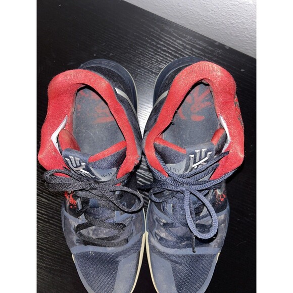 Nike Kyrie 3 Samurai Men’s Red White Shoes Sneakers 852395-900 Sz 14